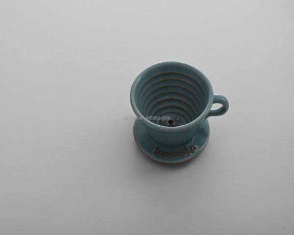 Brewista Artisan NEXT WAVE 高温陶瓷滤杯 （1-2人份）- 冰晶蓝/鎏金/珊瑚